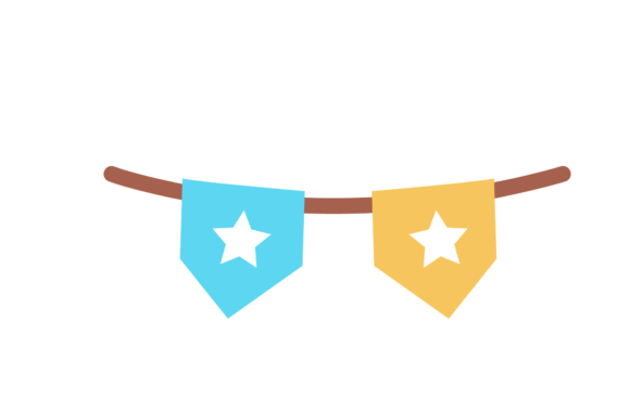 Birthday Event Decorative Party Icon: Graphics & Icons for Local Branding