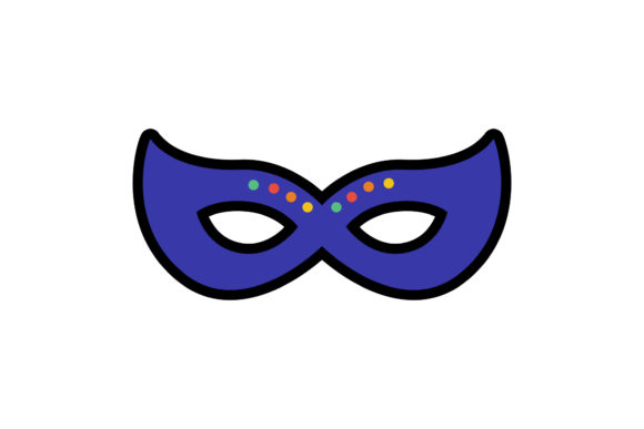 Clown Icon Decorative Glasses Graphics Freebies