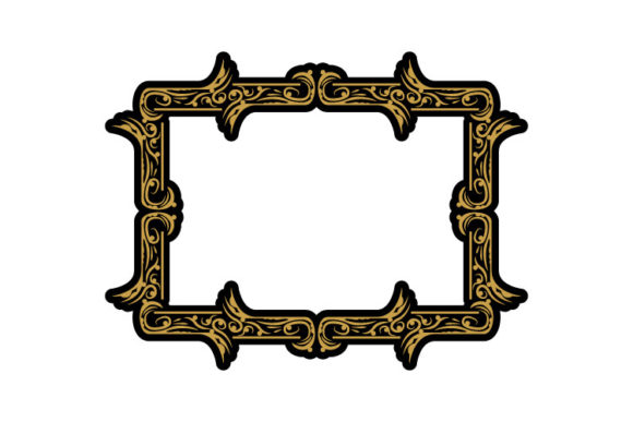 Decorative Artistic Floral Ornament
