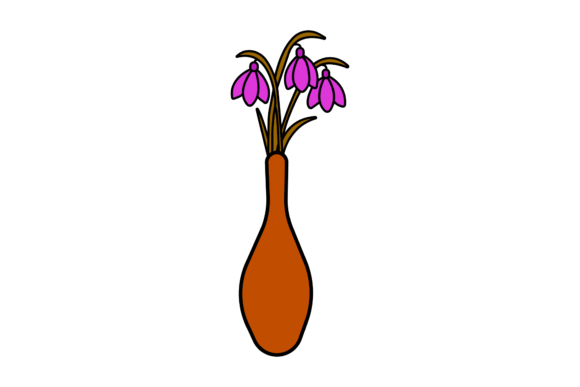Decorative Garden Flowers Graphics & Icons