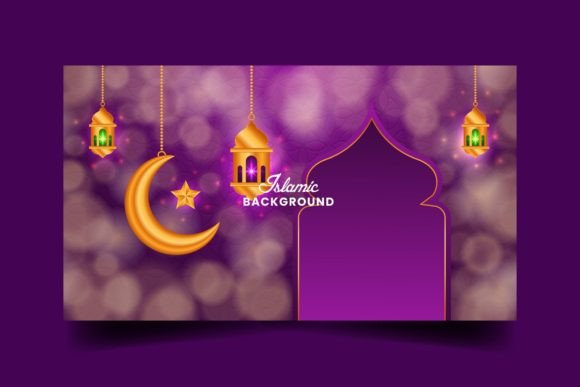 Islamic Arabic Decorative Background Graphics